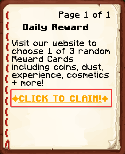 Book menu to claim the Hypixel daily reward.png