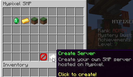 Hypixel Server Network for Minecraft - Homemade Minecraft wrapping