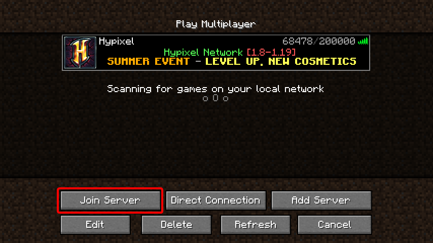 How to Join Hypixel Server – Support