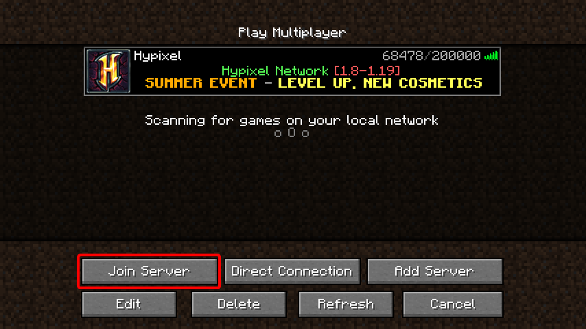 How To Play Multiplayer on Minecraft PC 